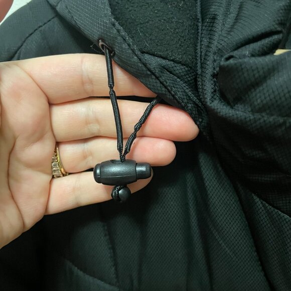 Black Puffer Winter Jacket Size Women's Plus 4X - Picture 6 of 10